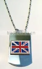 Low Price and High Quality Flag Pendant Necklace Dog Tag thumbnail-1