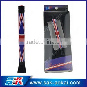 12cm Universal Coper+ABS Plastic Car Antenna National Flag, Car Radio Antenna thumbnail-1