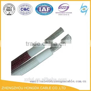 UL 3122 Fiberglass Braid Silicone Rubber Heat Resisting Cable/Wire thumbnail-1