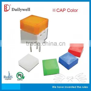 Single Color LED Light Trctile Switch With Cap Tact Switch thumbnail-4