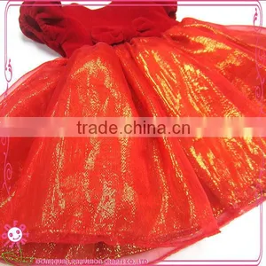 OEM 18 Inch Red Girl Doll Dress With Bowknot thumbnail-4