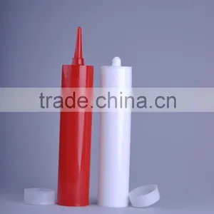 320ml High Quality Empty HDPE Tube for Solar PV Module Silicone Sealant thumbnail-1