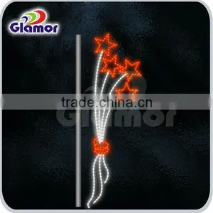 Best Quality Christmas LED Street Light Lamp-post Motif thumbnail-1