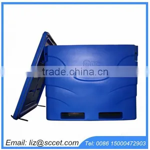 Roto-molded Fish Moving Bins Fish Bins for Transporting Fish Transport Bins for Frozen Products thumbnail-1