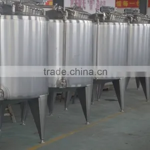 Food Sanitary Stainless Steel Semi Automatic 1000L CIP Tank thumbnail-1