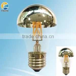 New Product E27 A19 Glass Housing 4W 400LM Mirror Filament LED Bulb thumbnail-1