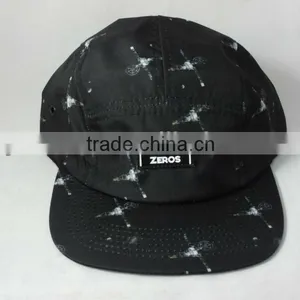 Print Pattern 5 Panel Hats Wholesale thumbnail-5