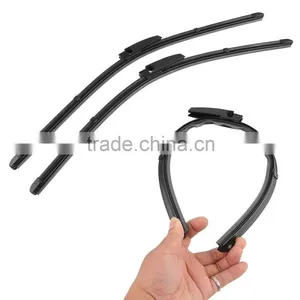 One Pair Front Window Windshield Windscreen Wiper Blade for Any Cars thumbnail-2