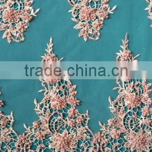 WHOLESALE HAND EMBROIDERY DESIGN WITH ACC WEDDING DRESS thumbnail-1