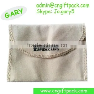 Custom Logo Velvet Jewelry Envelope Pouch thumbnail-1