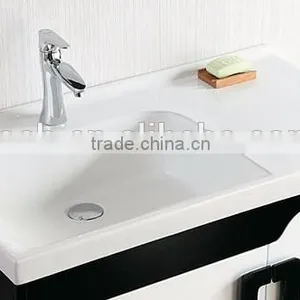 ROCH 2014 Simple Nice Solid Wood Bathroom Cabinet Ceramic Basin thumbnail-2