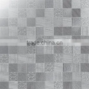 China Foshan 3d Good Sale Glazed Metal Metallic Ceramic Floor Tile 60x60 thumbnail-4