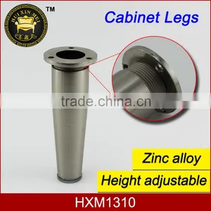 Height Adjustable Popular Zinc Alloy Cabinet Legs HXM1310 thumbnail-1