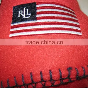 Roll up Packaging Promotional Gifts Blanket With Embroidery thumbnail-4