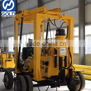 Efficient Multi-founctional Trailer Type Rotary Drilling Rig thumbnail-1