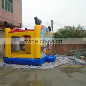 2015 Hot Kids Inflatable Mickey and Minnie Castle Bouncer thumbnail-4