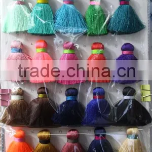 Silk Cord Tassel With Hang Cord For Decoration thumbnail-2