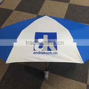Logo Branding Automatic Open and Close Fold Umbrella thumbnail-3