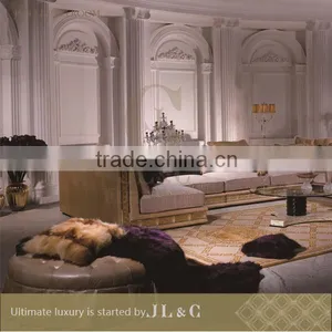 JS14-20 2 Seat Armless Sofa Set in Living Room From JL&C Luxury Home Furniture New Sofa Designs 2016 (China Supplier) thumbnail-2