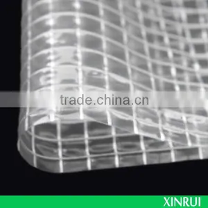 PVC Transparent Mesh Fabric Sheet thumbnail-1