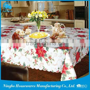Manufacturer Cheap Table Cover,printed Rectangular Table Cloth thumbnail-1