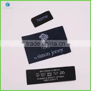 Wholesale High Quality Factory Direct Garment Labels/Woven Tag Sew Onto Clothing thumbnail-4