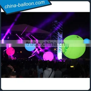 Inflatable Color Changing Zygote Balloon for Party /interactive Crowed Zygote Balloon/led Balloon for Stage Decoration thumbnail-1