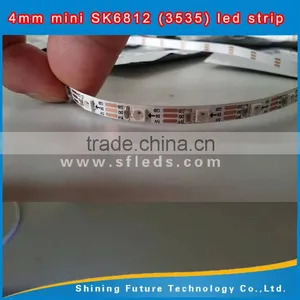 Flexible Rgb Led Strip 4mm PCB With Smd SK6812 Mini 3535 Rgb Waterproof thumbnail-1