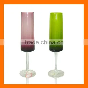 Colored Champagne Flute,hand Made, Whole Sales thumbnail-1
