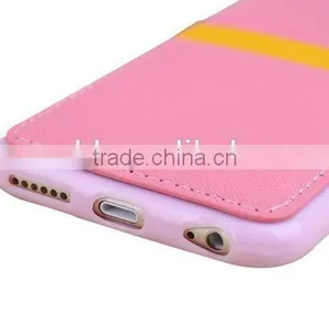 Slim Leather Covers Case With Card Slot Leather Skin Case Cover for IPhone 6/6s thumbnail-3