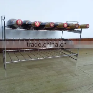 Steel Wire Rack for Wine Bottle thumbnail-5