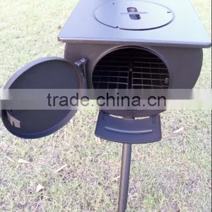 Portable Cold-rolling Steel Wood Camping Stove thumbnail-1