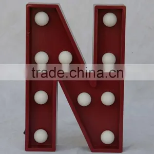 Vintage Letter Lights Home Decor Single Marquee Letter Light thumbnail-1
