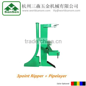 Tractor Ripper Pipelayer ; Farm Pipe-laying Machine ; Cat.1 thumbnail-1