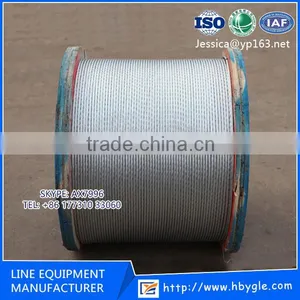 Galvanized Steel Wire Strand / Steel Wire Rope for Overhead Line ADSS Cable Fitting thumbnail-1