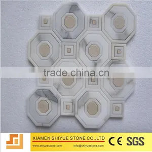 Wave Shaped Irregular Mosaic Tile thumbnail-6