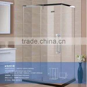 Stainless Steel Frame Design Shower Screen B201 thumbnail-1