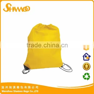 Recycle Colorful Polyester Drawstring Bag for School thumbnail-1