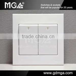 16A 250V 2 Gang 2 Way Switch thumbnail-1