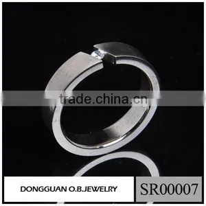 European American Rings Design Stainless Steel Gold And Silver Finger Men's Ring thumbnail-4