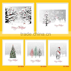 Chrismas Decoration Inkjet Canvas Painting thumbnail-1