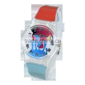 Teacher Teen Young Girls Children Kids Watches With Colorful Band thumbnail-2