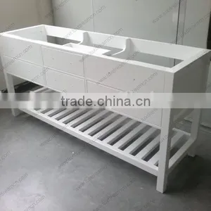 Grey Floor Standing Bathroom Vanity Series for USA Market thumbnail-6