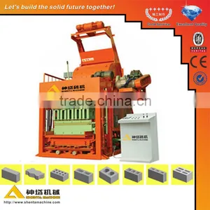 Block Making Machine QTJ5-20 Concrete Hollow Brick Maker thumbnail-1