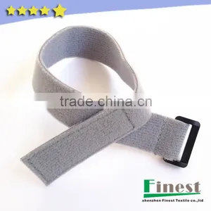 Super Soft Back to Back Loop Velvet Fabric Fastening Strap With Buckle thumbnail-4