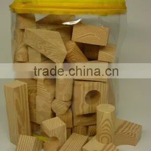 Small Wholesale Wood Toy Education /wooden Like Grain Building Blocks for Children thumbnail-6