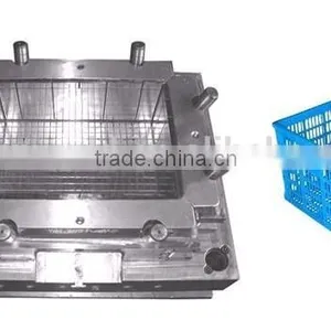 Taizhou New Plastic Injection Folding Close Crate With Lid Mould,Plastic Foldable Container Mould thumbnail-4
