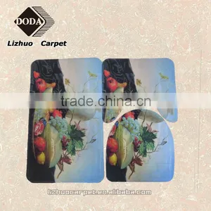 2016hot Sales 3 Pcs Printing Bath Mat Outdoor Carpet Livingroom Rugs thumbnail-1