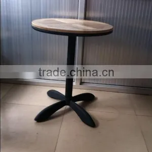 Weather Resistance Stackable Ash Tree Outdoor Wood Table thumbnail-1