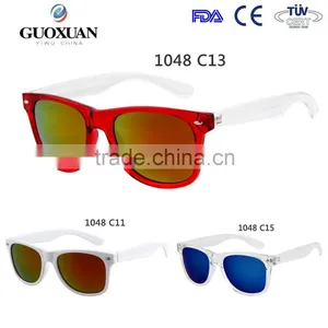 Mirror Lens Promotional Stocked Wholesale Sunglasses Custom Sunglasees thumbnail-2